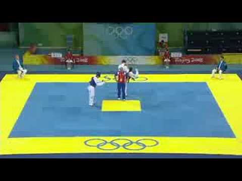 Kazakhstan vs Cuba - Men's +80KG Taekwondo - Extended Highlights - Beijing 2008 Summer Olympic Games