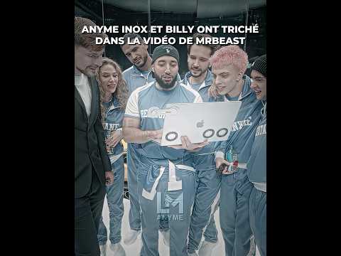 Anyme Inox et Billy ont triché dans la vidéo de MrBeast #anyme #mrbeast #edit