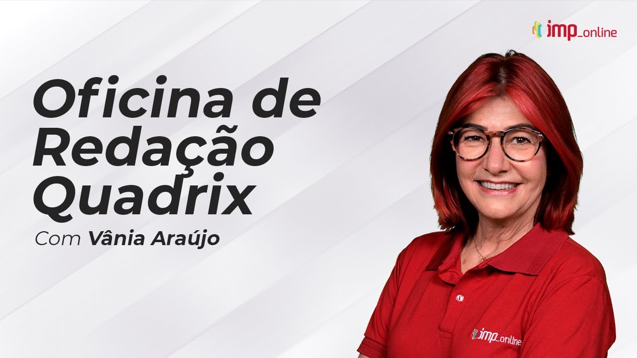AO VIVO - Oficina de Redação com foco na Quadrix - Com Vânia Araújo