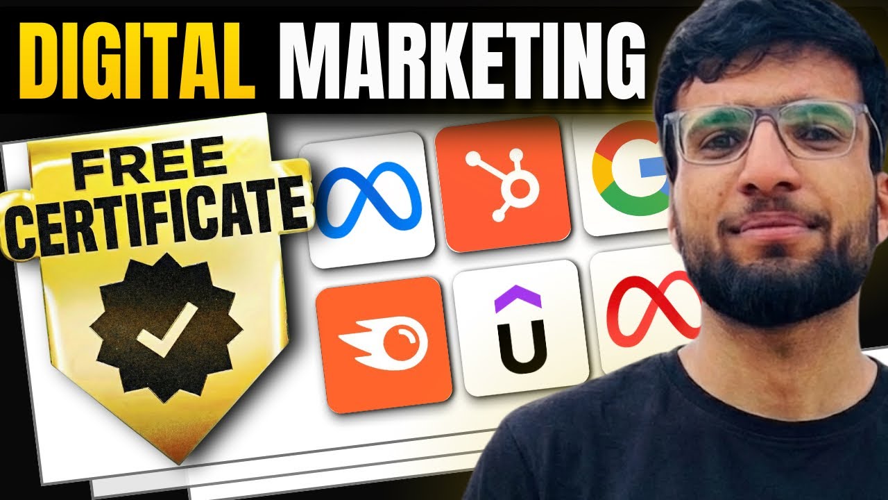 FREE Digital Marketing Courses with Free Certificates in 2026 | Digital Marketing Full Course 
