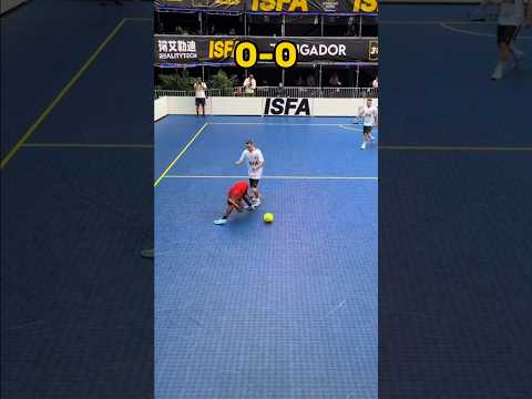 The Craziest Skills EVER in a Football Match ⚽️ #footballshorts #angolafootball