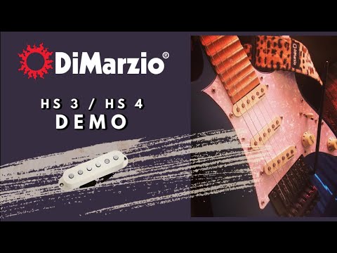 DIMARZIO HS3/HS4 BLUES-ISH DEMO