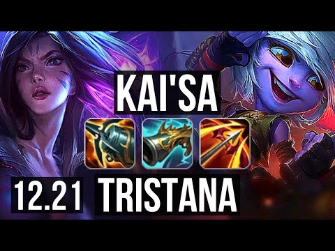 KAI'SA & Alistar vs TRISTANA & Blitzcrank (ADC) | 19/0/2, Legendary, 600+ games | EUW Master | 12.21
