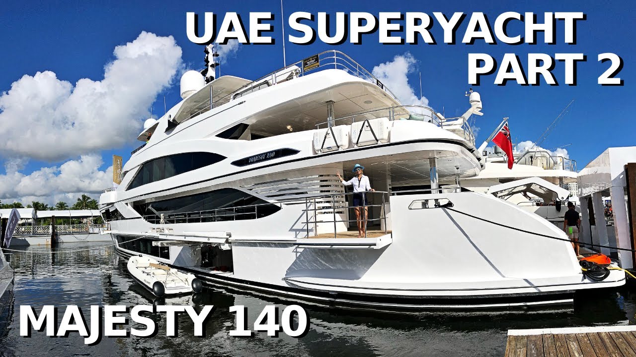 Majesty 140 Superyacht Tour (part 2)