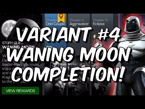 Variant #4 Waning Moon Completion! - Marvel Contest of Champions