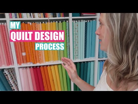 My design process for Foundation Paper Piecing patterns || Studio Week Day 4