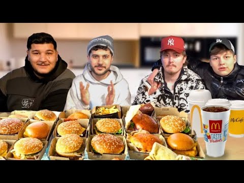 We order EVERYTHING from McDonald's...