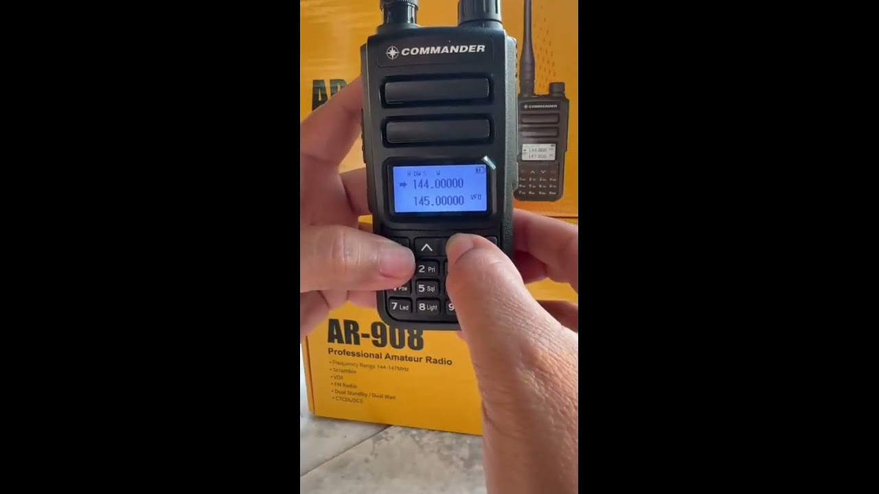 Commander รุ่น AR-908 สีดำ มีทะเบียน ถูกกฎหมาย