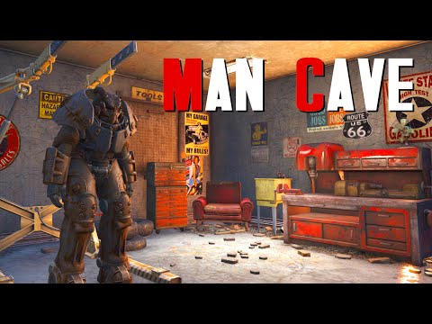 Fallout 4 Settlement Build: Man Cave