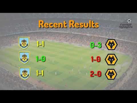 Burnley vs Wolverhampton Wanderers today pre match prediction result - Football Highlights