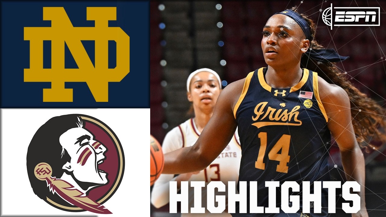 ELECTRICITY 💪 Notre Dame Fighting Irish vs. Florida State Seminoles | ESPN CBB