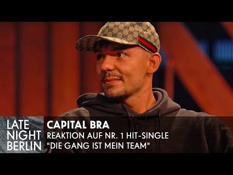 Capital Bra reacts to "The Gang Is My Team" – Does Klaas apologize? | Late Night Berlin