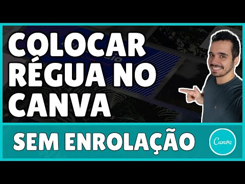 Vídeo: Como colocar régua no Canva: perguntas e respostas