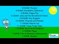 Here S The Schedule From When It S Aired On Bisney Junior