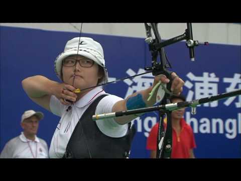 Zhao Ling v Kwak Ye Ji – recurve women bronze | Shanghai 2009 Archery World Cup S4