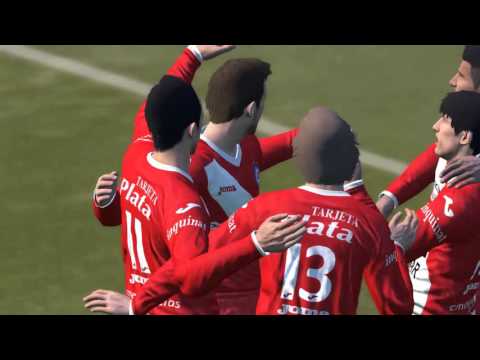 Gol de Rinaldi. Banfield 2 Argentinos Jrs 1. Liguilla. Pre Sudamericano  Pes 16.FPT