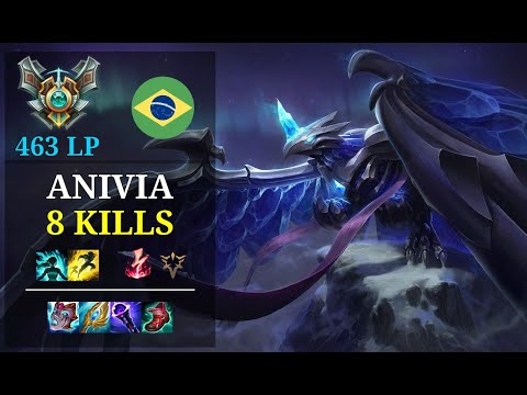 Anivia Bot vs Senna - 8 kills - Picknn2 BR Grandmaster (463 LP) Patch 11.3