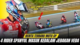 Download lagu SKILL KELAS DEWA‼️DETIK-DETIK VEDA EGA PRATAMA MEMPERMAINKAN MENTAL RIDER SPANYOL HINGGA CRASH! mp3