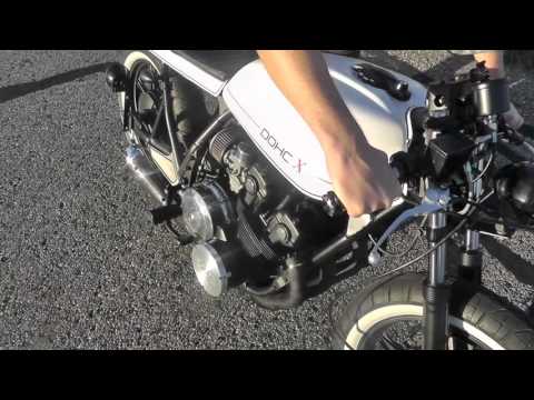 Cafe racer motorcycle 1979 Honda CB750 DOHC X Custom Cafe Racer Build walk around motorcycle