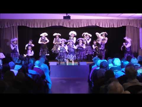 Arabesque Academy performing 'Lambeth Walk' at the Rotary Xmas Show in December 2016