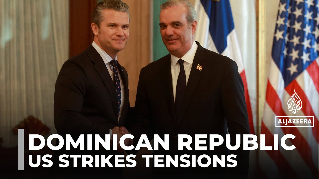 US strikes in the Caribbean: Dominican republic backs trump's 'war on drugs'