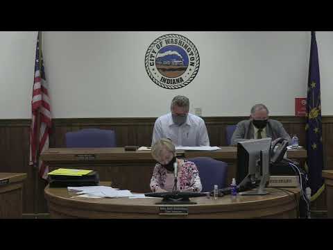 Washington, IN City Council Meeting 5/10/21