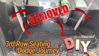 09+Dodge Journey Showing How to Remove this Rear Panels & Rear Seats, Going Remove Rear shocks
