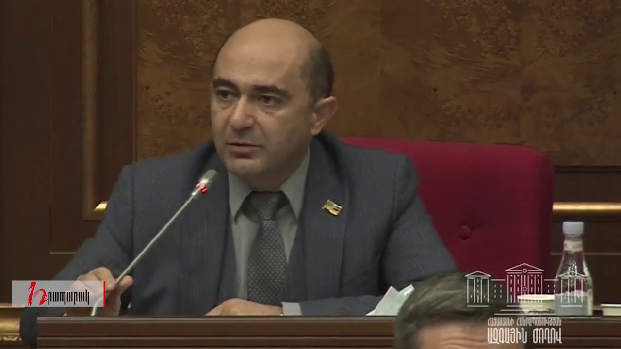 «Իմ քայլի» պատգամավորները չե՞ն ուզում քննարկել ստորագրված համաձայնագիրը.Մարուքյան