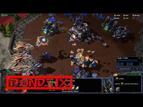 SC 2: PvT Cannon Rush And Then Carriers After Still Works!! (IknownothinG vs GadDaki)