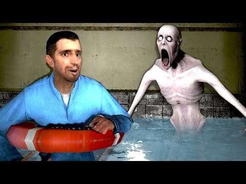 SCP-096 DESTROYS POOL PARTY! (Gmod)