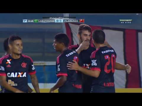 Gol Cabofriense 0 x 1 Flamengo - 1ª fase Carioca 2016
