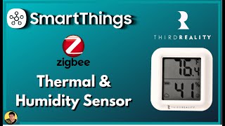 Third Reality ZigBee Thermal & Humidity Sensor ( SmartThings & Alexa Compatible )