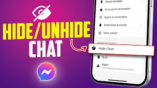 Hide & Unhide Message on Messenger on iPhone (Protect Your Messages)