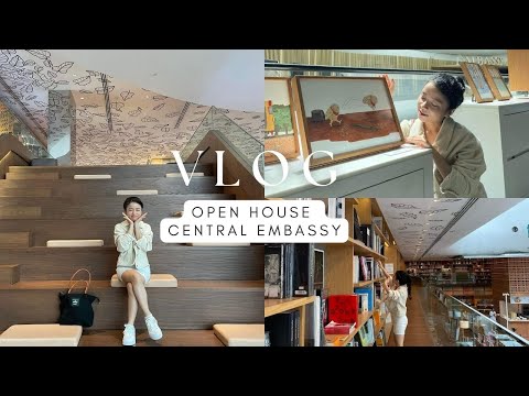 REVISÃO OPEN HOUSE CENTRAL EMBASSY🏠 - THƯ VIỆN CAFE SÁCH Ở BANGKOK📖☕️
