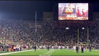 Texas A&amp;M War Hymn after victory over Notre Dame - Texas A&amp;M vs Notre Dame - 9/13/2025