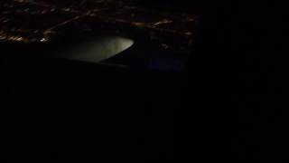 Delta 737-800 landing in New York at JFK on Christmas Eve 2