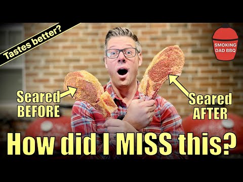 Does when you SEAR your STEAK matter?  This was surprising .....