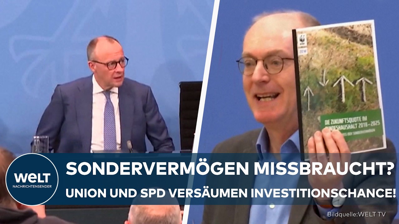 DEUTSCHLAND: Experten schlagen Alarm! Regierung zweckentfremdet Milliarden aus Sondervermögen!