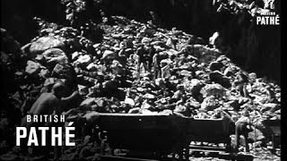 Building Of La Girotte Dam (1946)