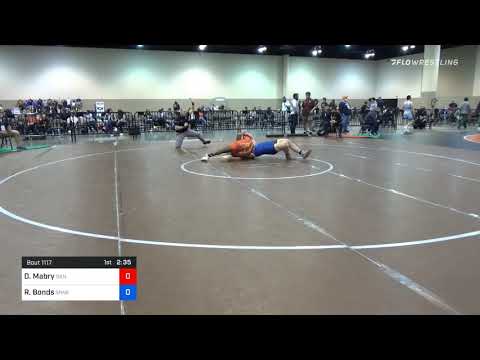 97 Kg Semifinal Denzel Mabry San Francisco WC Vs Rylan Bonds Spartan Mat Club