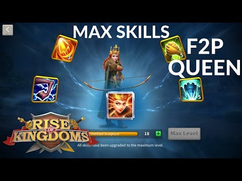MAX SKILL AETHEFLAED - Commander spotlight v 2.0 - all in one - Rise of Kingdoms