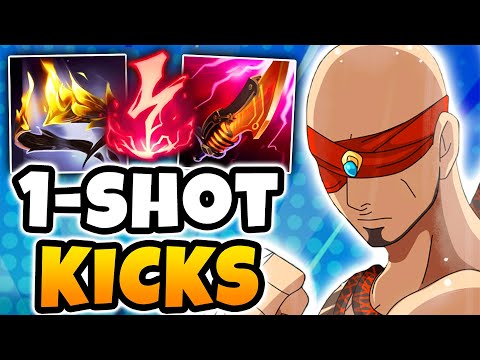 Lee Sin but I'm an Assassin and You Die with ONE KICK (33 KDA)