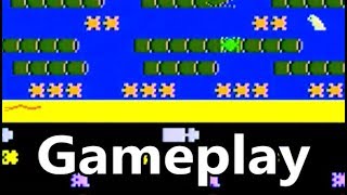 Frogger Intellivision Gameplay
