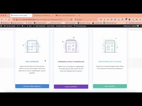 Seiten kopieren in Divi