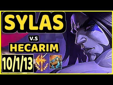 KREOX (SYLAS) vs HECARIM - 10/1/13 KDA JUNGLE GAMEPLAY - EUW Ranked GRANDMASTER