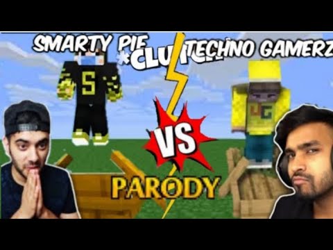 Kronsion Gaming - Minecraft Parody : @TechnoGamerzOfficial😎 vs @YesSmartyPie🥵 | Epic Clutches Edit | Who Is The Best
