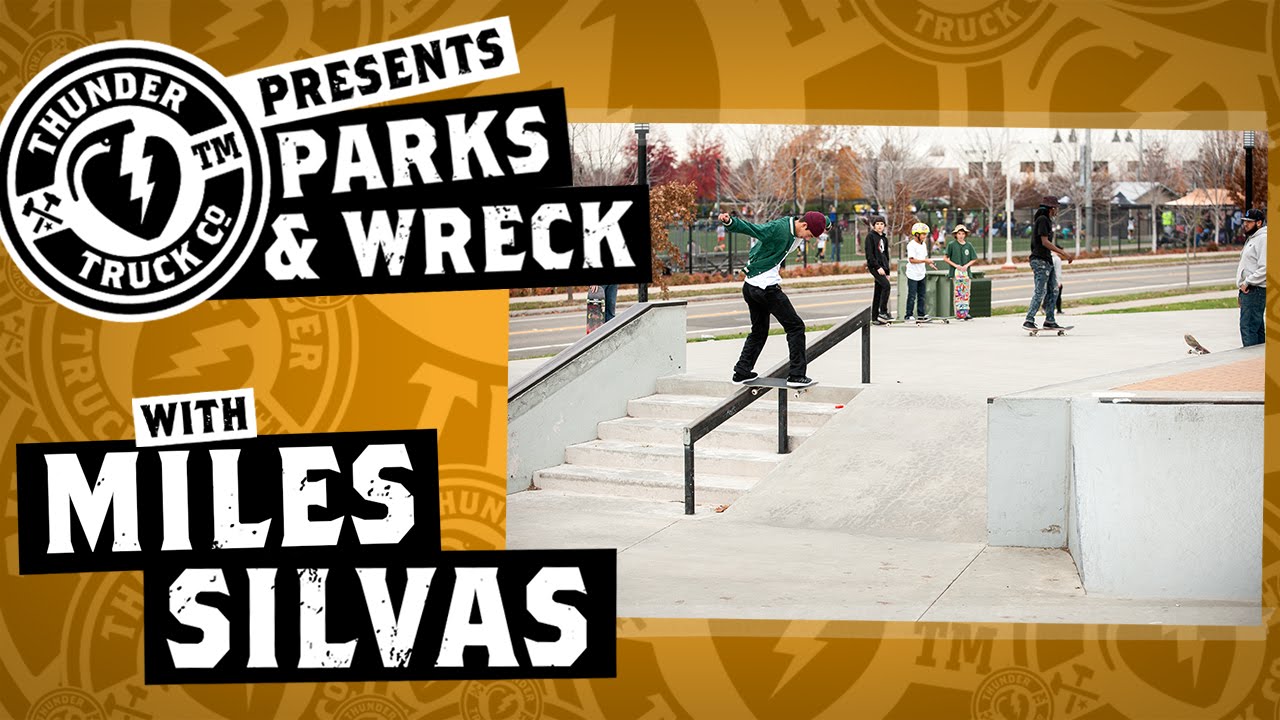 Miles Silvas y el team de Thunder en el Park