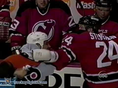 Turner Stevenson vs P.J. Stock Mar 10, 2001