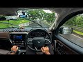 POV Driving SCORPIO N In The Rain VLOG