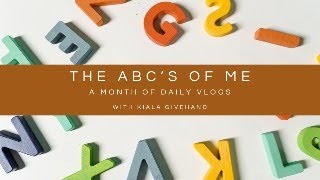 Vlogging in April - The ABCs of Me - Paper, Printmaking, Poetry & Pull Pen Paint
